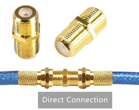 NA BL-F-81G 2PC Coacial Female to Female Coupler