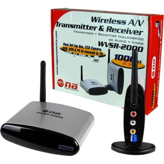 NA 5.8Ghz Wireless Audio Video Extender RCA Over Wireless