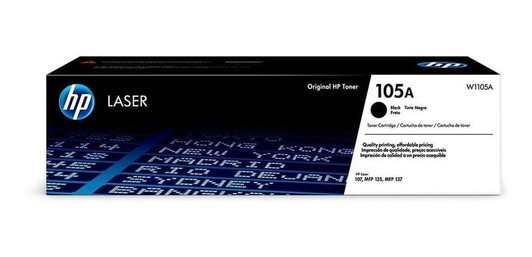 HP 105A Black Ink Toner Cartridge Approximate 1,000 Pages Yield