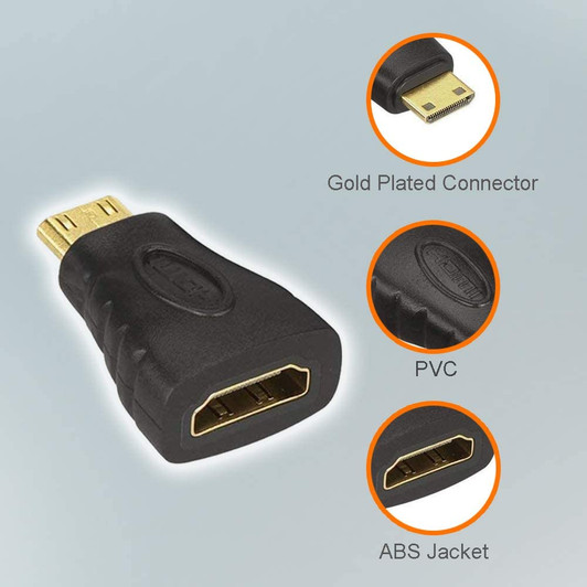 NA HDMI Female to Mini HDMI Male Adapter