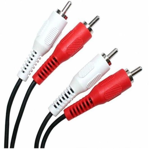 NA 25ft RCA to RCA Male Audio Cable