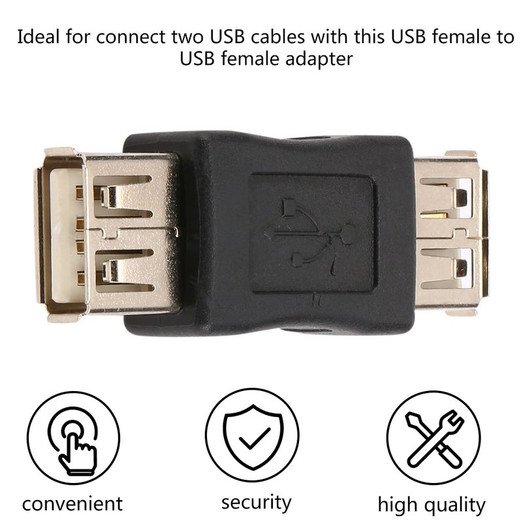 NA USB Female to Female Coupler NA USB Female to Female Coupler