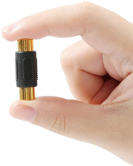 NA 2PK RCA Female to RCA Female Connector