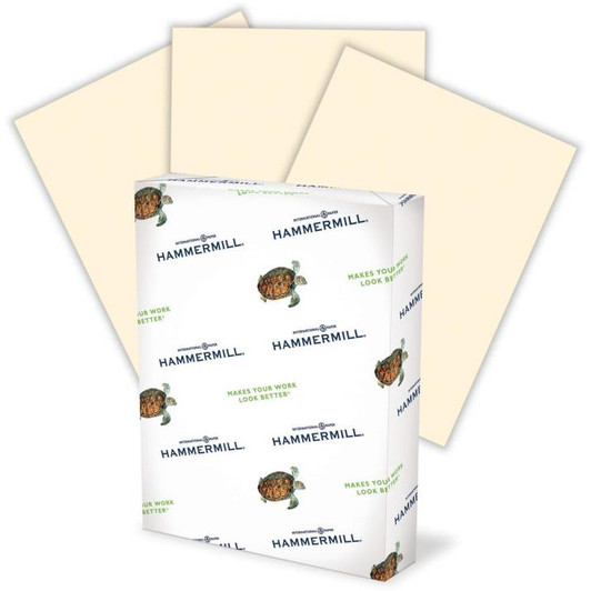 Hammermill Ivoiry Color Paper 20lb 8.5" x 11" 500 Sheets