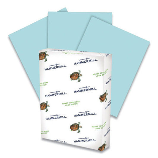 Hammermill Blue Color Paper 20lb 8.5 x 11 500 Sheets