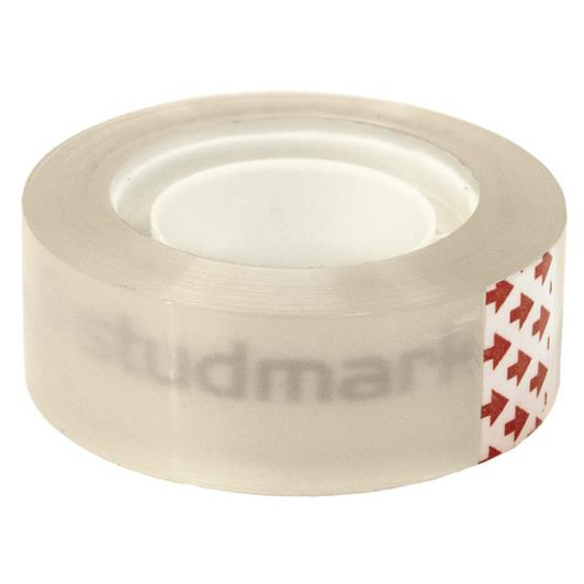 Studmark Clear Tape 3/4"( 18MM X 25M )  8 Pack