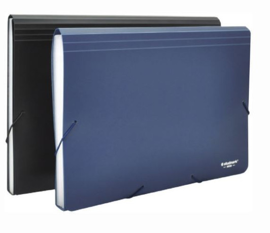 Studmark Expanding File 12 Pockets A4 Size, Black Color