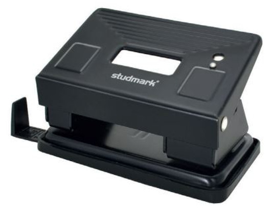 Studmark 70 - 80 mm Adjustable 2 Hole Punch 12 Sheets
