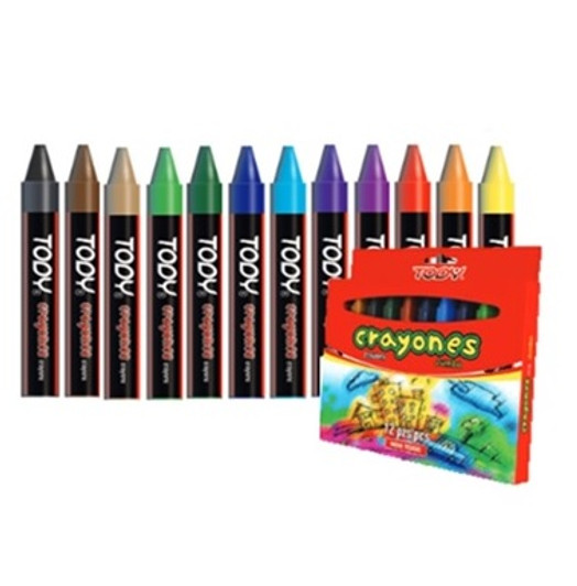 Studmark 12 pc Jumbo Color Crayones Studmark 12 pc Jumbo Color Crayones