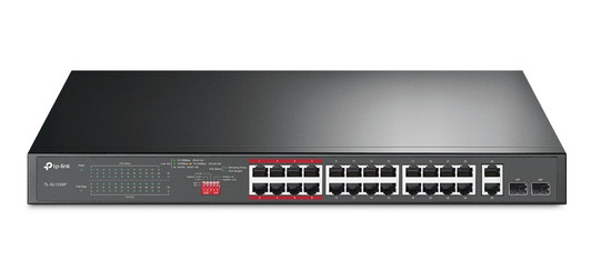 Tp-Link 24 Port 10/100MBPS with 2 Port Gigabit Unmanaged POE Switch