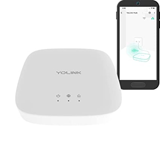 YoLink Hub, Controller for YoLink Devices, World's Longest Range Smart Hub LoRa Enabled Smart Home Automation Security Monitoring Gateway
