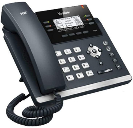 Yealink 6 Lines 2.7" Graphical LCD Dual-Port 10/100 Ethernet 802.3af PoE IP Phone