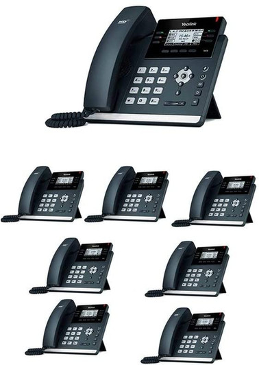 Yealink 6 Lines 2.7" Graphical LCD Dual-Port 10/100 Ethernet 802.3af PoE IP Phone