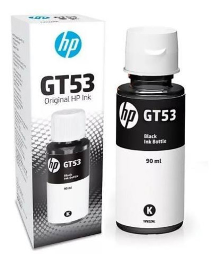 HP GT53 Black Ink Cartridge Bottle 90ml Approximate 4,000 pages yield
