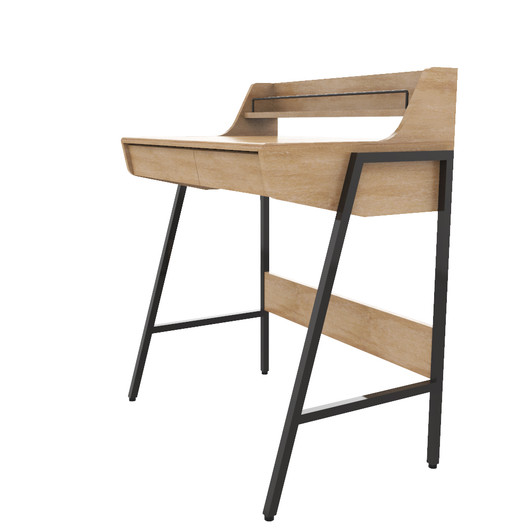 Xtech Single level Computer Desk with Drawers, 35" Hight X 30.3" Wide X 18.9" Deep