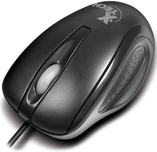 Xtech Black USB Optical Mouse