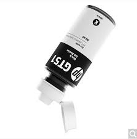 HP GT51 Black Ink Cartridge Bottle 80ml Approximate 5,000 pages yield
