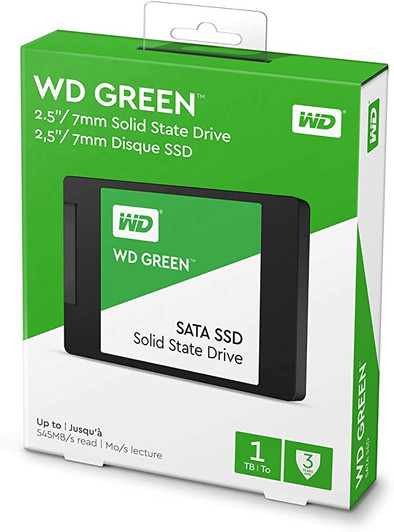 WD Green 960gb 2.5" Internal SSD Hard Drive SATA III Speed 6gb/s