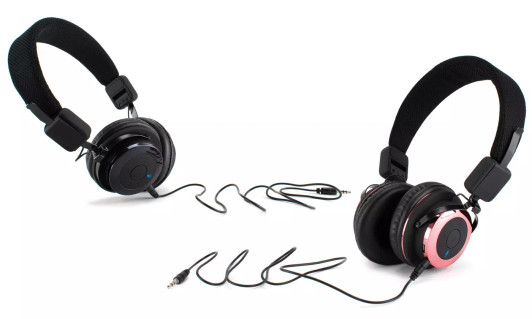 Tzumi Wave Folding Bluetooth On Ear Headphones Alexa Enabled