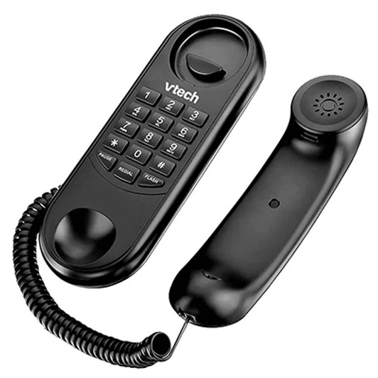 Vtech Slim corded Phone Black Vtech Slim corded Phone Black