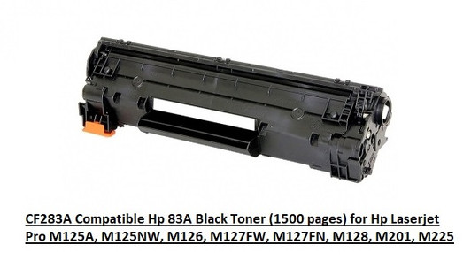 HP Compatible 83A Black Ink Toner Cartridge 1500 Pages with 5% Coverage 2 Pack HP Compatible 83A Black Ink Toner Cartridge 1500 Pages with 5% Coverage 2 Pack