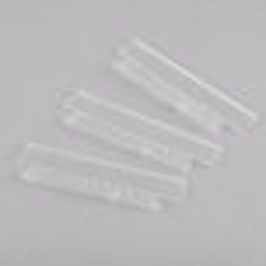 Universal Plastic Index Tabs 3.5" Clear