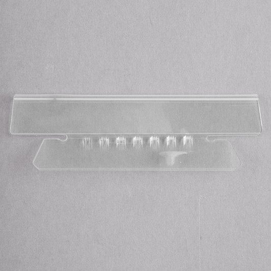 Universal Plastic Index Tabs 3.5" Clear