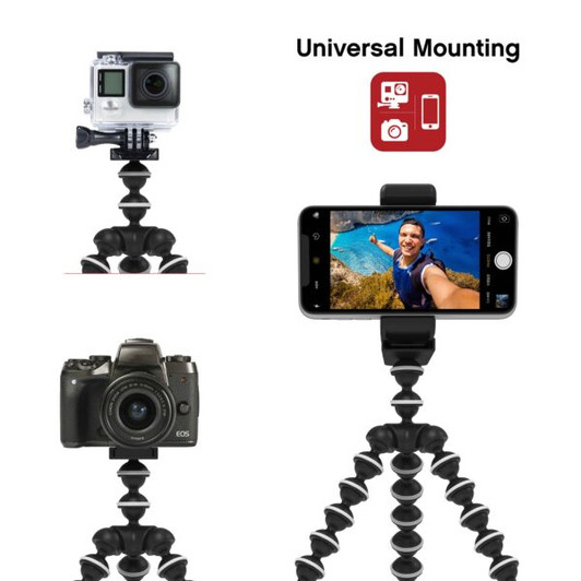 Tzumi Selfie Tripod with Remote for Phones