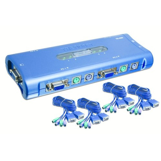 Trendnet 4Port PS/2 KVM Switch Trendnet 4Port PS/2 KVM Switch