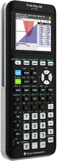 Texas Ti-84 Plus Ce Graphic Calculator Black