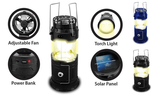 Technical Pro Rechargeable Outdoor Camping LED Lantern