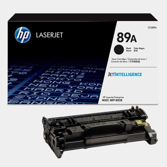 HP 89A Black Toner Cartridge, Approx. 5000 Pages Yield