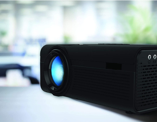 Supersonic SC-80P Home Theatre Projector with Built in Speakers USB, Micro SD, VGA, and HDMI