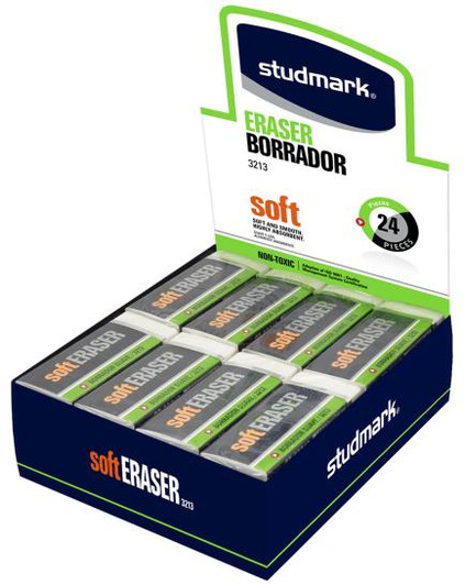 Studmark White Soft Eraser