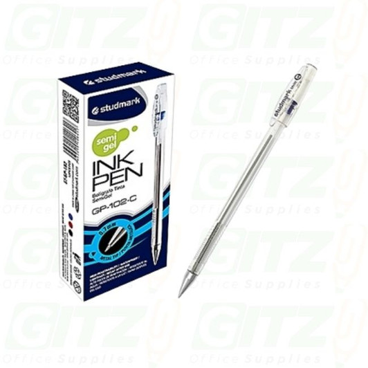 Studmark Black Semigel 0.7mm Metal Tip