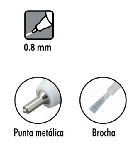 Studmark Correction Pen 2 In 1 10ml Pack Of 12