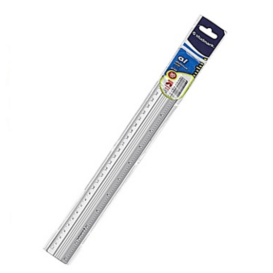 Studmark 12" 30CM Aluminum Ruler