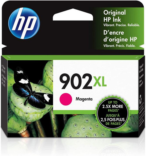 HP 902XL Magenta Ink Cartridge 9.5ml Approximate 825 Pages Yield