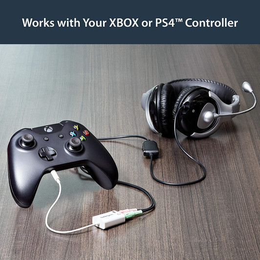 Startech 3.5mm Headphone Mic Speaker Splitter