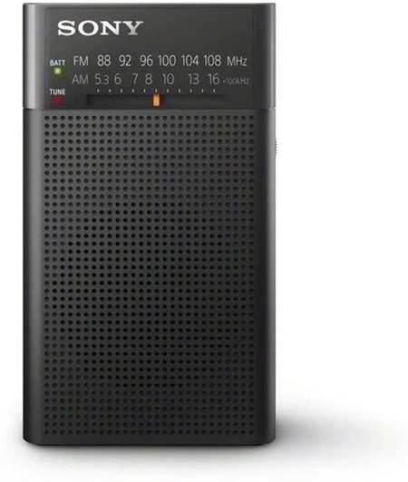 Sony Portable AM/FM Radio,Black
