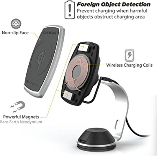 Scosche MagicMount Magnetic Wireless Charger