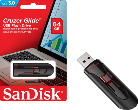 SanDisk 64GB CZ6 USB Flash Drive 3.0 SanDisk 64GB CZ6 USB Flash Drive 3.0
