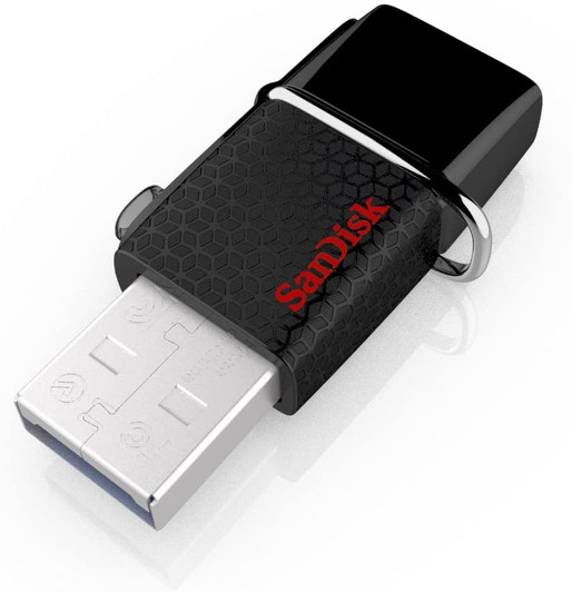 SanDisk 64GB Ultra Dual 3.0 USB A and Micro USB Flash Drive for Android Device SanDisk 64GB Ultra Dual 3.0 USB A and Micro USB Flash Drive for Android Device
