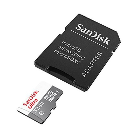 SanDisk 32GB Ultra UHS-I micro SDHC Memory Card with SD Adapter SanDisk 32GB Ultra UHS-I micro SDHC Memory Card with SD Adapter
