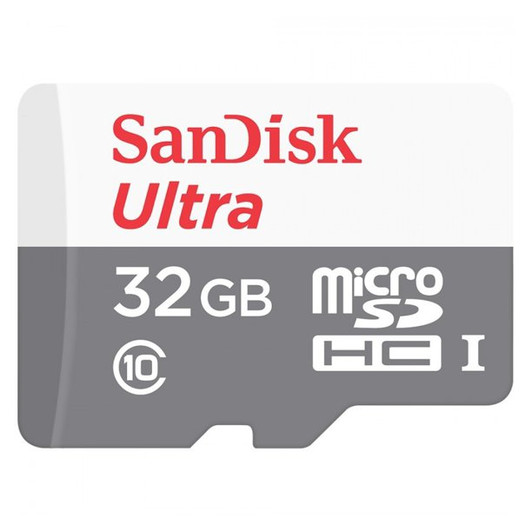 SanDisk 32GB Ultra UHS-I micro SDHC Memory Card with SD Adapter SanDisk 32GB Ultra UHS-I micro SDHC Memory Card with SD Adapter
