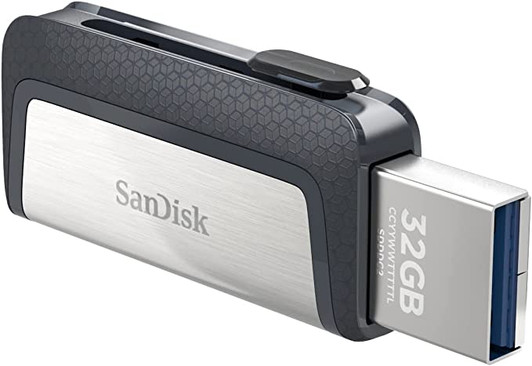 Sandisk 64GB USB A to USB type C flash Drive
