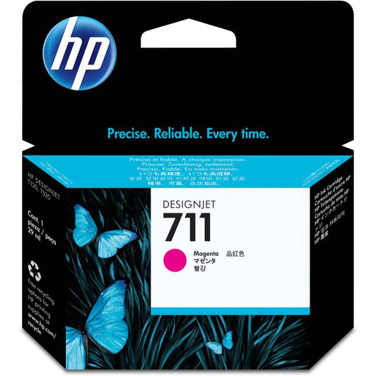 HP 711 Magenta Ink Cartridge 29ml