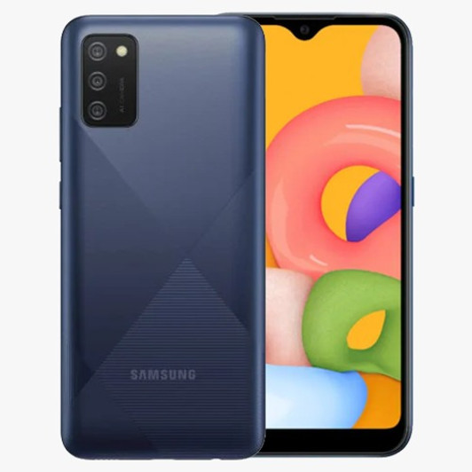 Samsung A02S Blue 64GB Storage 4GB Ram 6.5" Display 13MP 4G Dual Sim Cellphone