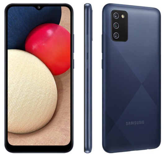 Samsung A02S Blue 32GB Storage 3GB RAM 6.5" Display 13MP 4G Dual Sim Cellphone