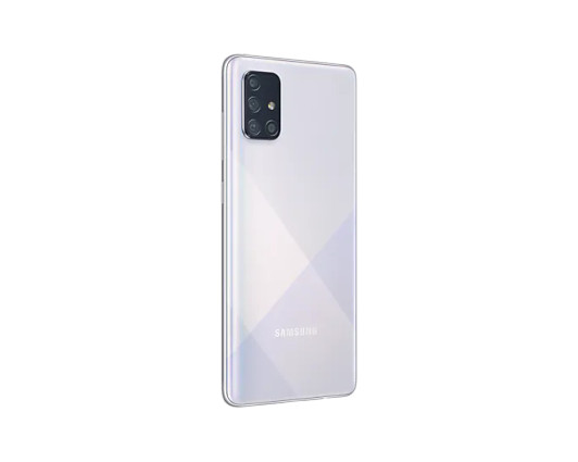 Samsung A71 Silver 128GB Storage 6GB Ram Quad Camera 4G Prism Crush Dual Sim Latin Version Samsung A71 Silver 128GB Storage 6GB Ram Quad Camera 4G Prism Crush Dual Sim Latin Version